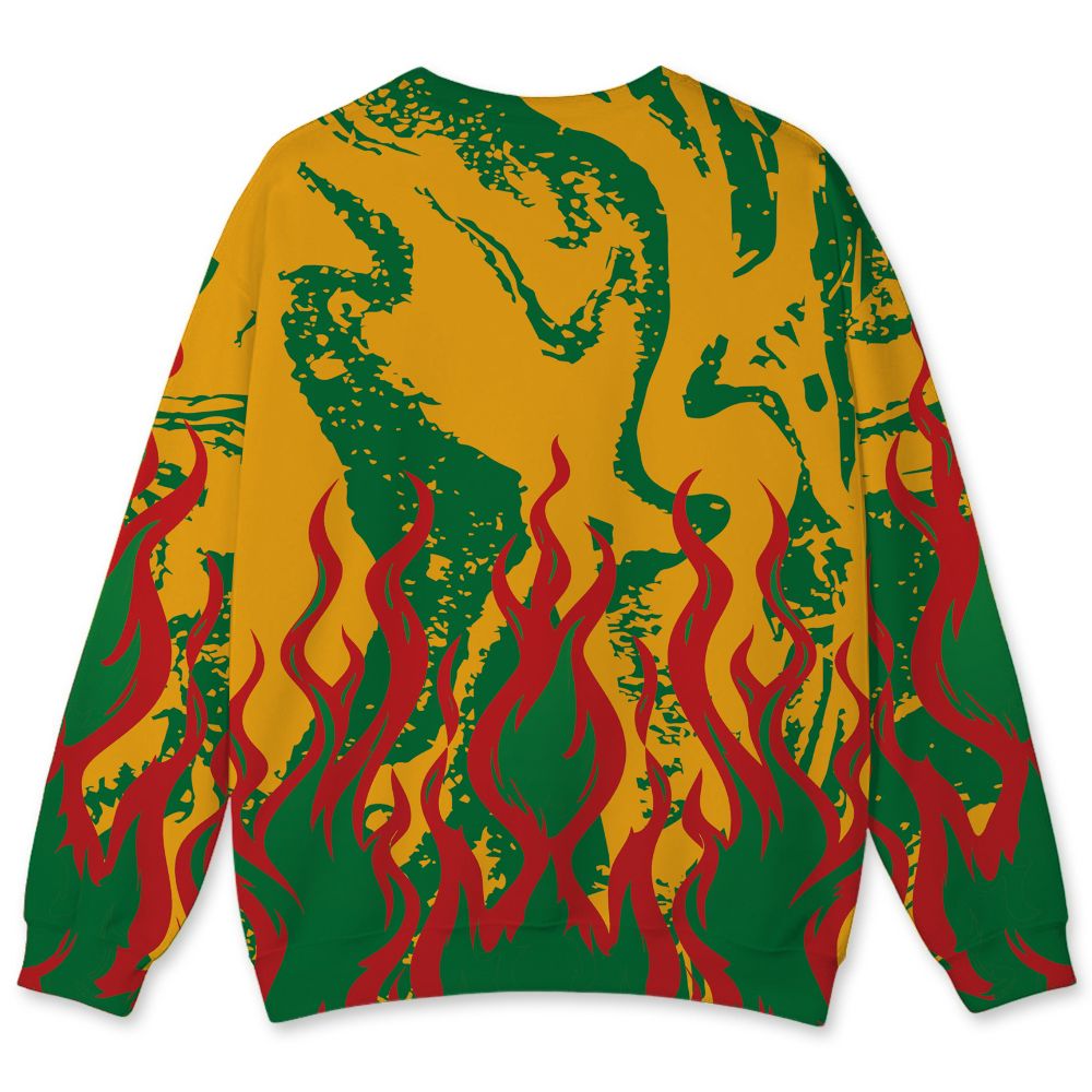 AF-1-Low-Lucky-Green-NastyJamz-Sweatshirt-Match-23-Burning-Fire-All-Over-Print