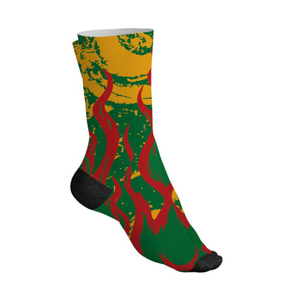 AF-1-Low-Lucky-Green-NastyJamz-Socks-Match-23-Burning-Fire-All-Over-Print
