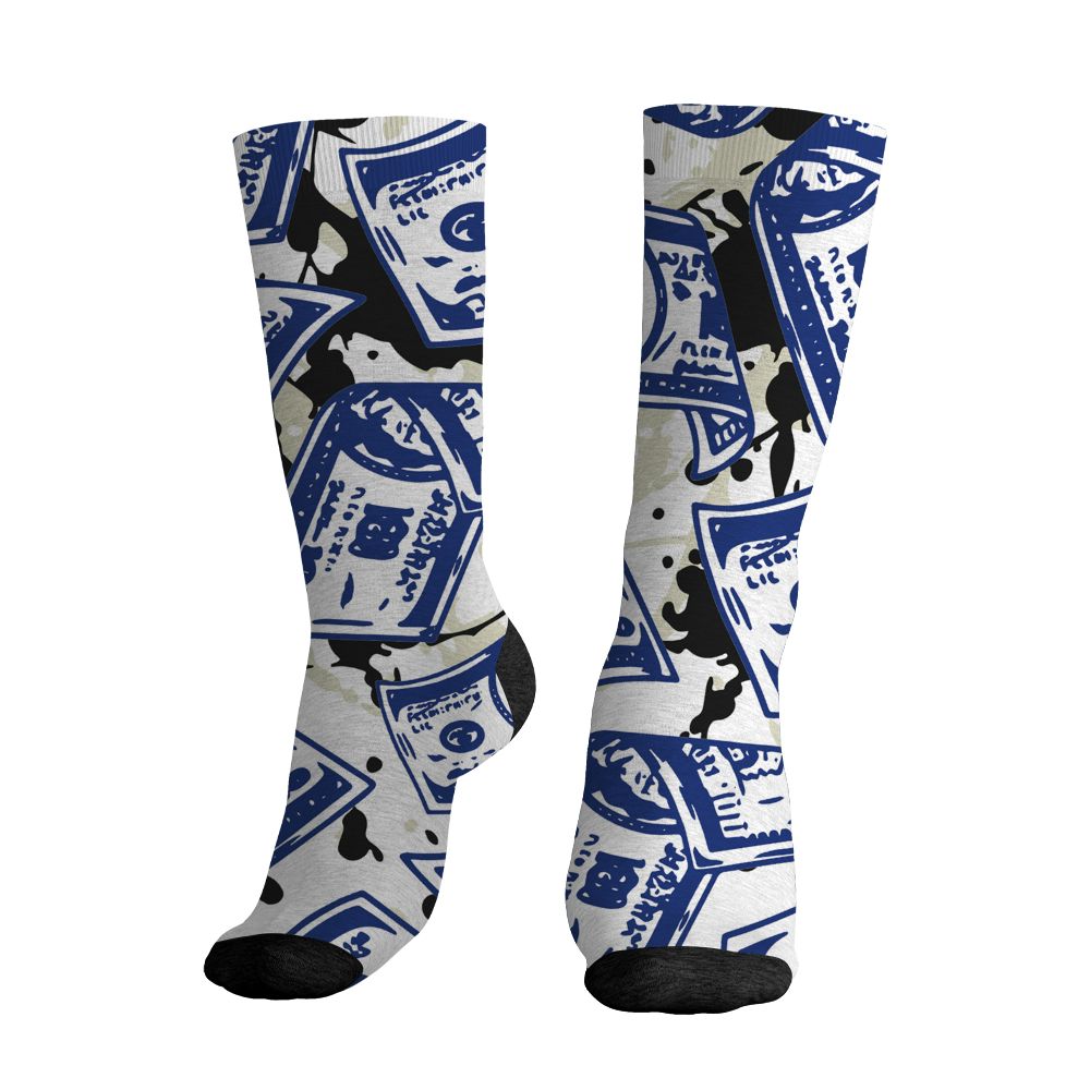 Rare-Air-Deep-Royal-Blue-1s-NastyJamz-Socks-Match-Easy-Money-All-Over-Print