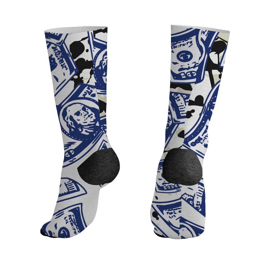 Rare-Air-Deep-Royal-Blue-1s-NastyJamz-Socks-Match-Easy-Money-All-Over-Print