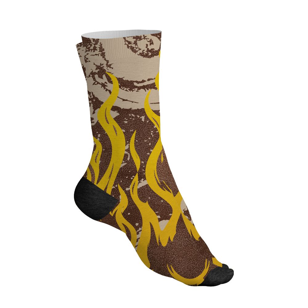 AM-1-Poly-Donkeyy-Kongg-NastyJamz-Socks-Match-23-Burning-Fire-All-Over-Print
