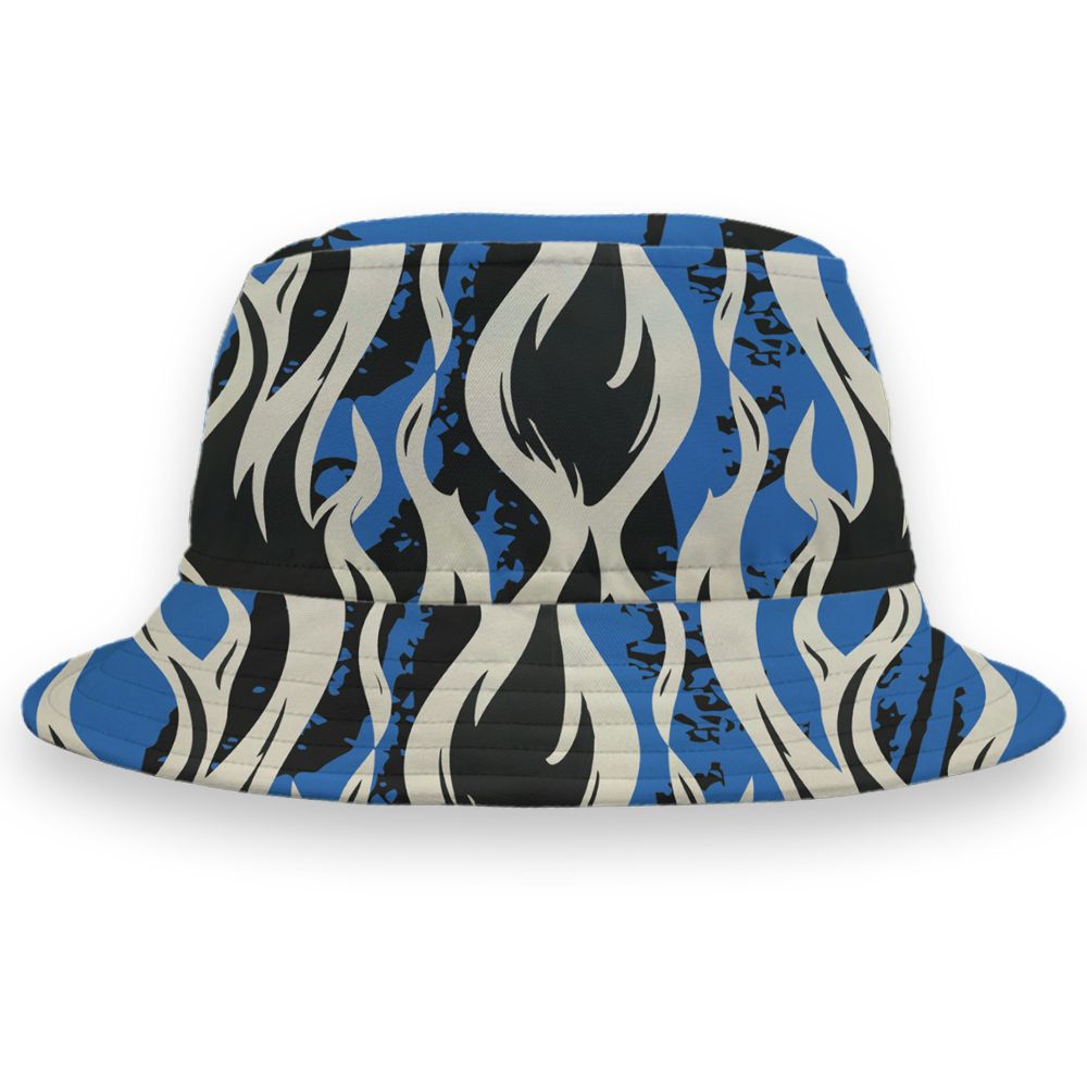 Rare-Air-3s-NastyJamz-Bucket-Hat-Match-23-Burning-Fire-3D-All-Over-Print