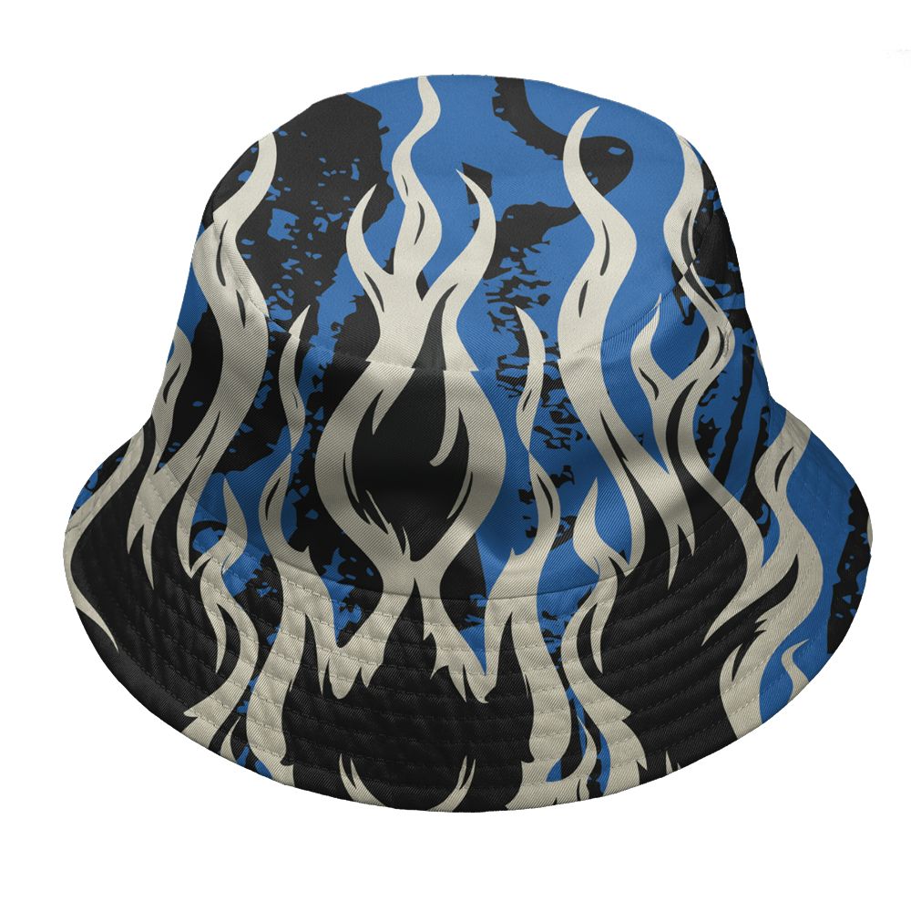 Rare-Air-3s-NastyJamz-Bucket-Hat-Match-23-Burning-Fire-3D-All-Over-Print