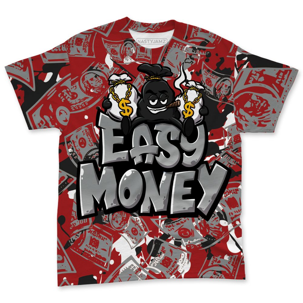 U.nion-Varsity-Red-Shadow-Grey-1s-NastyJamz-T-Shirt-Match-Easy-Money-All-Over-Print