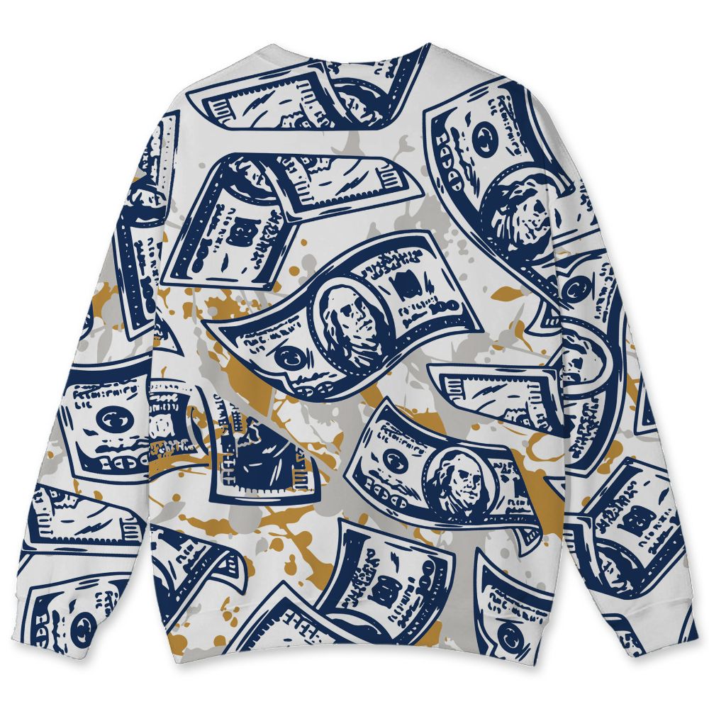 Navy-4s-NastyJamz-Sweatshirt-Match-Easy-Money-All-Over-Print