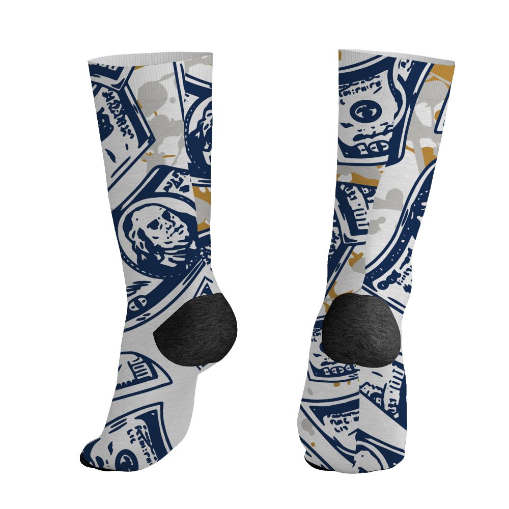 Navy-4s-NastyJamz-Socks-Match-Easy-Money-All-Over-Print