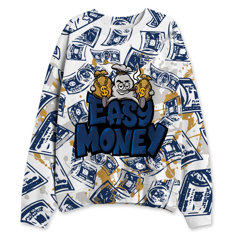 Navy-4s-NastyJamz-Sweatshirt-Match-Easy-Money-All-Over-Print