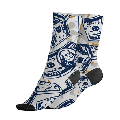 Navy-4s-NastyJamz-Socks-Match-Easy-Money-All-Over-Print