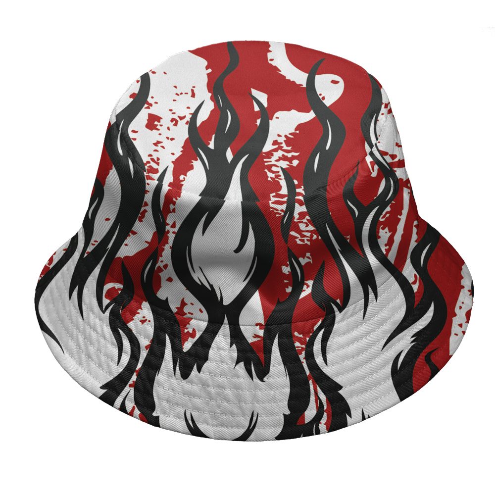 AM-Uptempo-Bulls-NastyJamz-Bucket-Hat-Match-23-Burning-Fire-3D-All-Over-Print