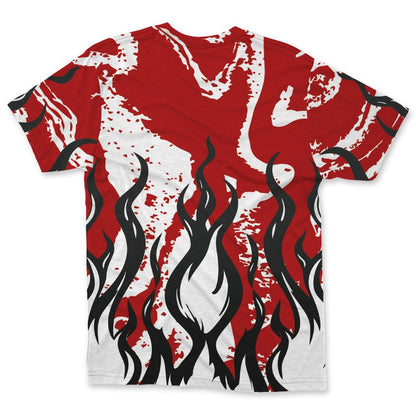 AM-Uptempo-Bulls-NastyJamz-T-Shirt-Match-23-Burning-Fire-All-Over-Print