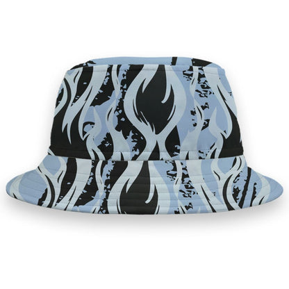 Air-Foamposite-Psychic-Blue-NastyJamz-Bucket-Hat-Match-23-Burning-Fire-3D-All-Over-Print