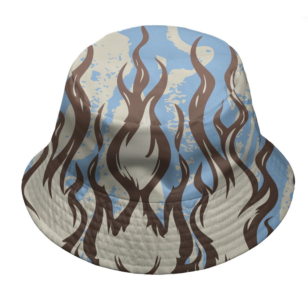 TVSC-Zoom-Field-Jaxx-Leche-Blue-NastyJamz-Bucket-Hat-Match-23-Burning-Fire-3D-All-Over-Print