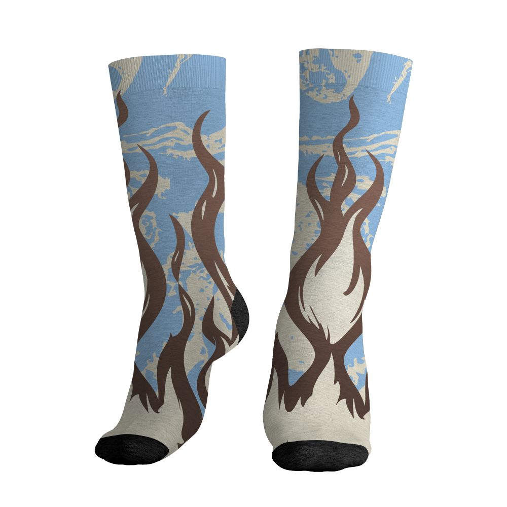 TVSC-Zoom-Field-Jaxx-Leche-Blue-NastyJamz-Socks-Match-23-Burning-Fire-All-Over-Print