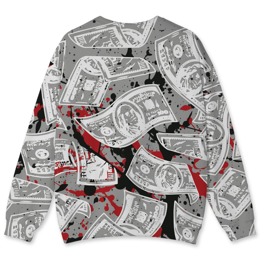 White-Cement-4s-NastyJamz-Sweatshirt-Match-Easy-Money-All-Over-Print