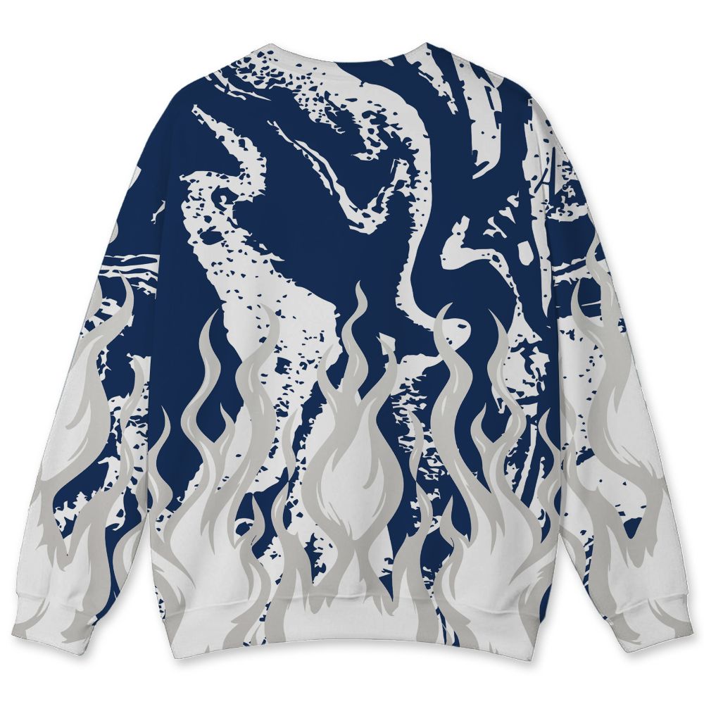 Navy-4s-NastyJamz-Sweatshirt-Match-23-Burning-Fire-All-Over-Print