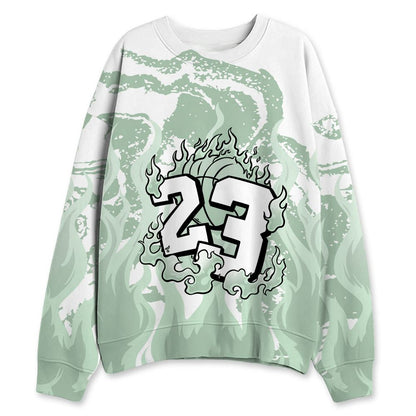 Seafoam-Sail-4s-NastyJamz-Sweatshirt-Match-23-Burning-Fire-All-Over-Print