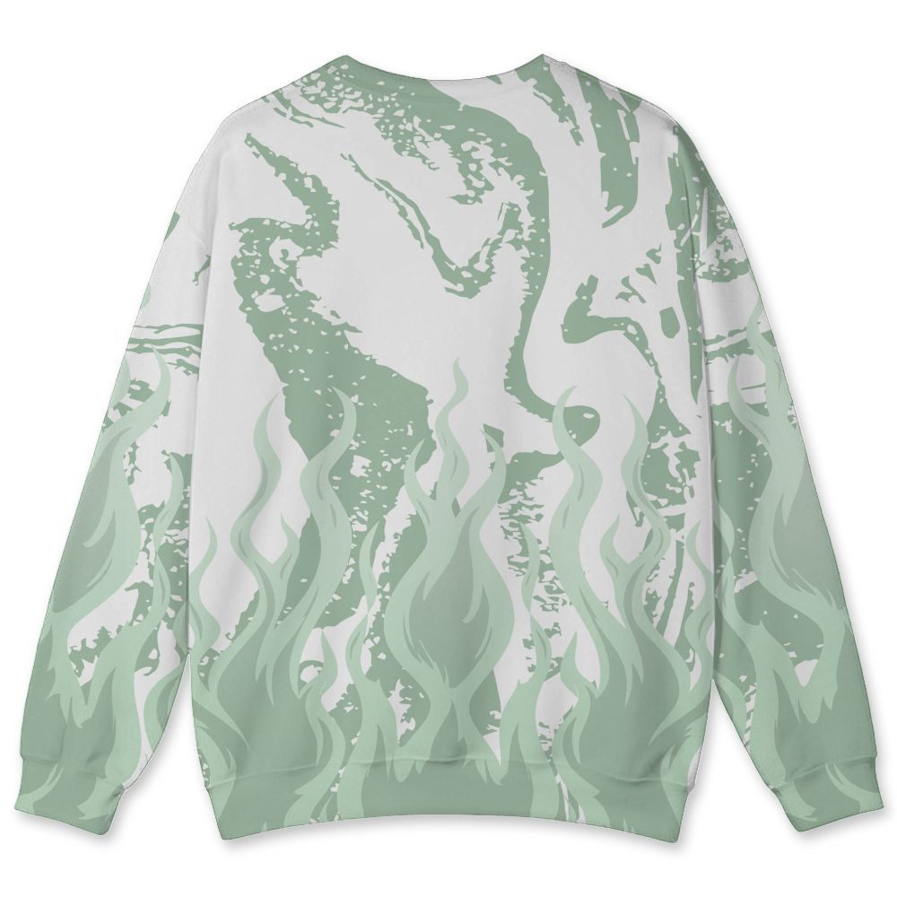 Seafoam-Sail-4s-NastyJamz-Sweatshirt-Match-23-Burning-Fire-All-Over-Print