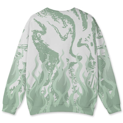Seafoam-Sail-4s-NastyJamz-Sweatshirt-Match-23-Burning-Fire-All-Over-Print