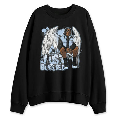 Air-Foamposite-Psychic-Blue-NastyJamz-Sweatshirt-Match-Just-Blessed
