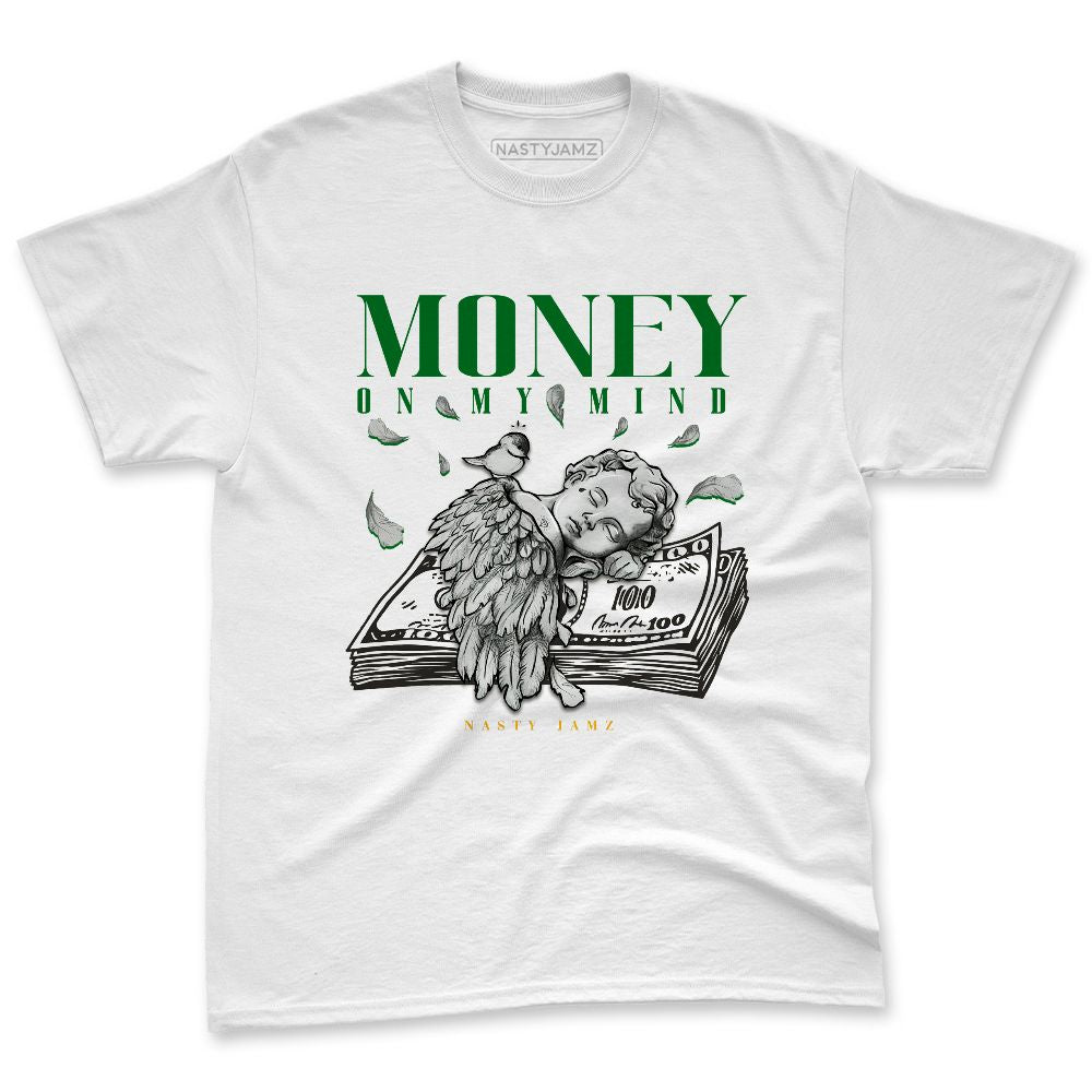 AF-1-Low-Lucky-Green-NastyJamz-Premium-T-Shirt-Match-Money-On-My-Mind-Angel