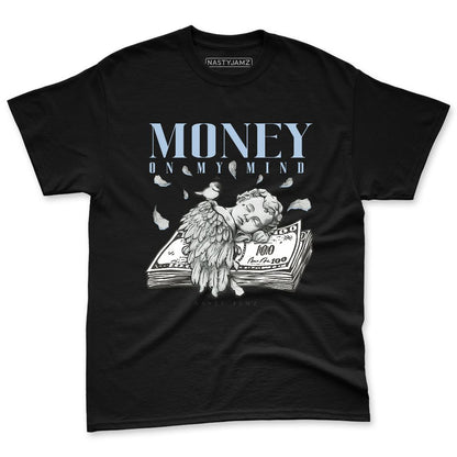 Air-Foamposite-Psychic-Blue-NastyJamz-Premium-T-Shirt-Match-Money-On-My-Mind-Angel