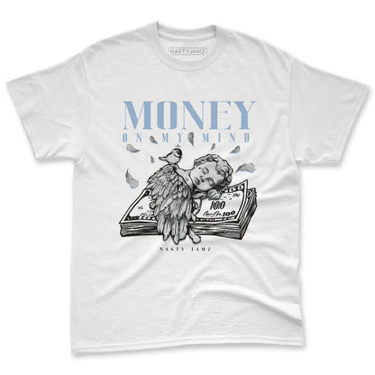 Air-Foamposite-Psychic-Blue-NastyJamz-Premium-T-Shirt-Match-Money-On-My-Mind-Angel
