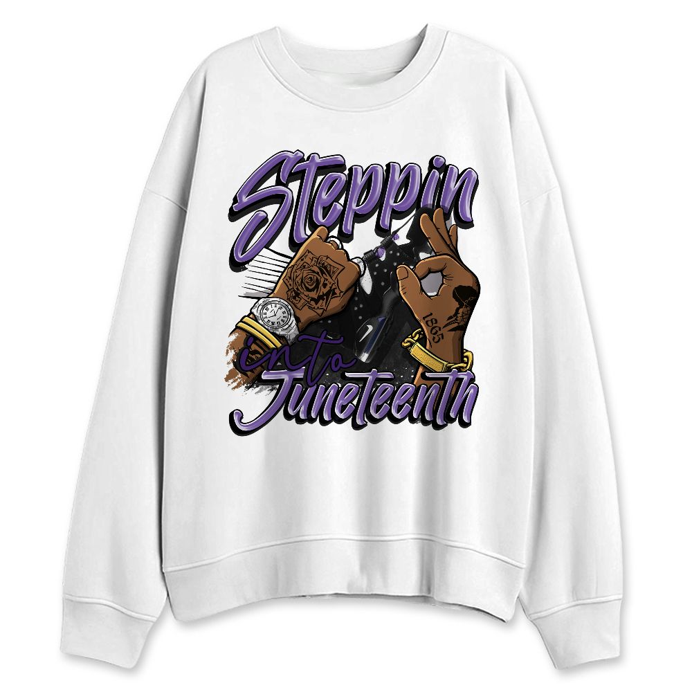 AM-CB-94-Black-Pure-Purple-NastyJamz-Sweatshirt-Match-Steppin-Into-Juneteenth