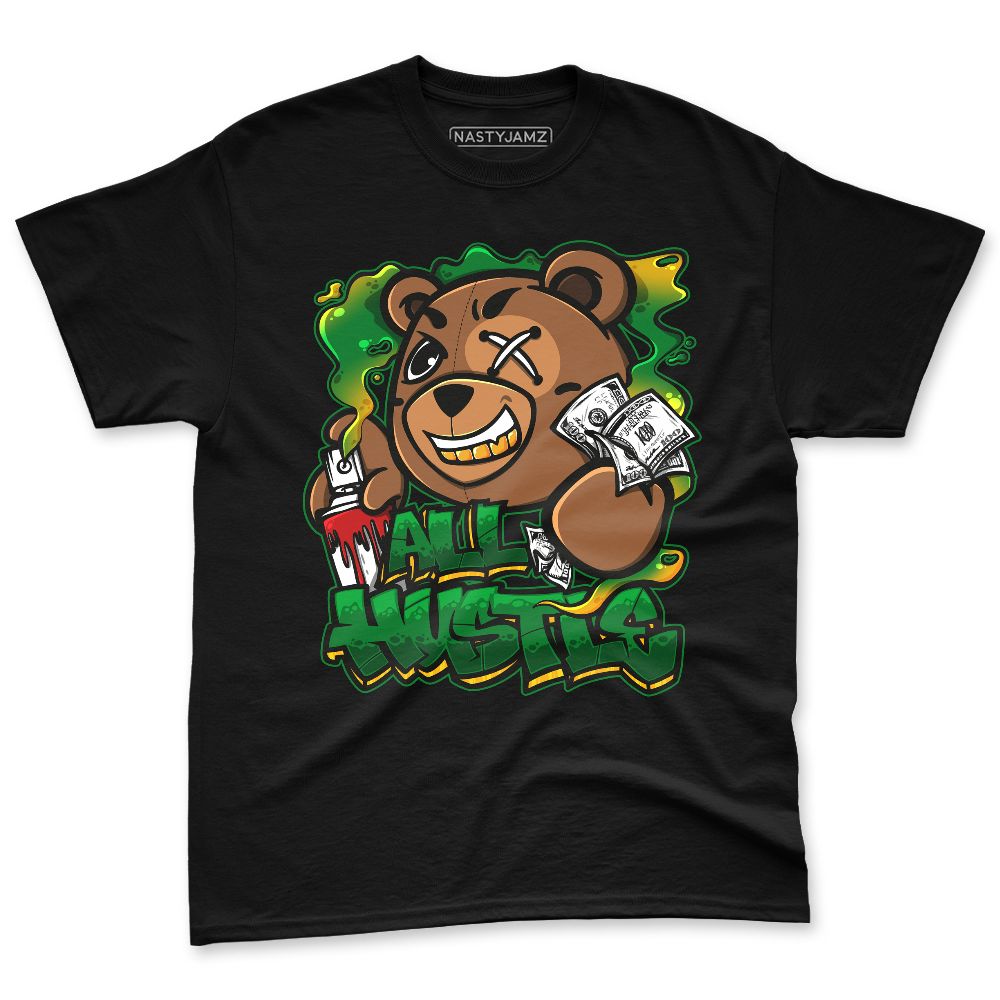 AF-1-Low-Lucky-Green-NastyJamz-Premium-T-Shirt-Match-Ber-Hustle-All-Day