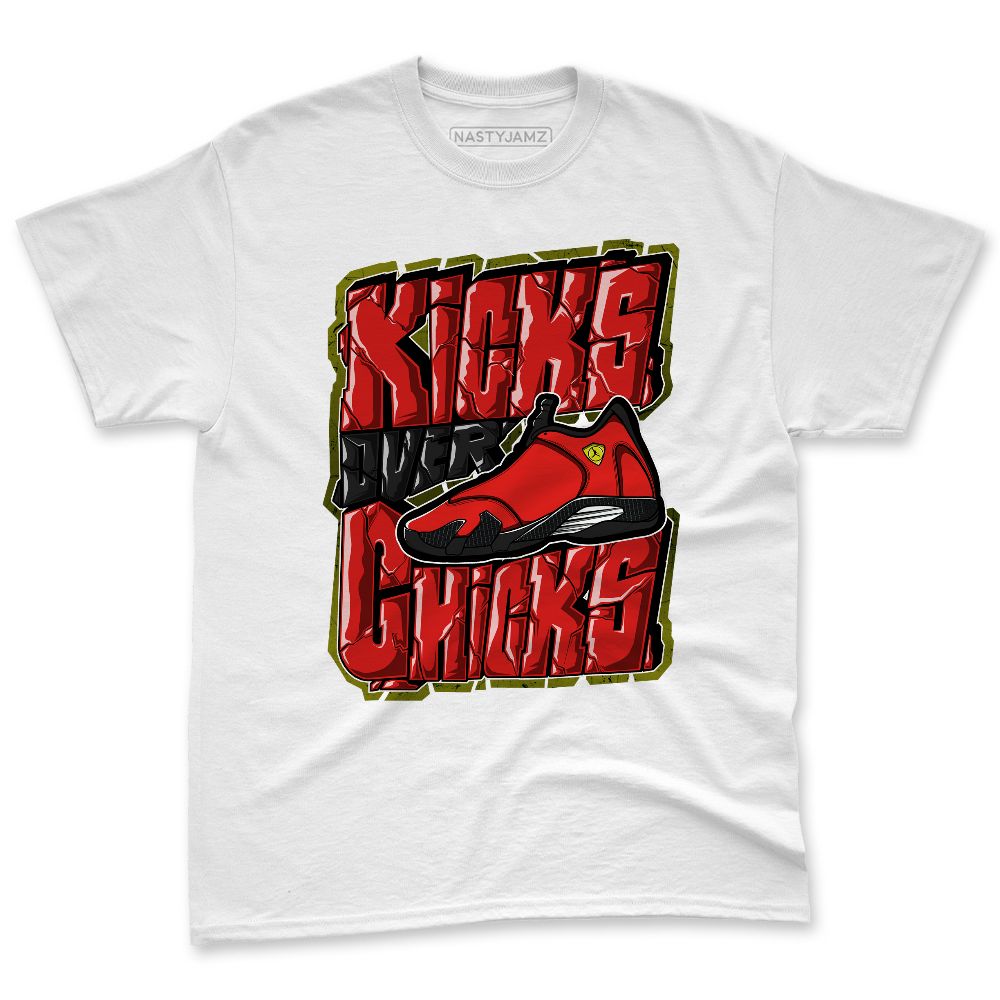 Ferrari-14s-NastyJamz-Premium-T-Shirt-Match-Kicks-Over-Chicks