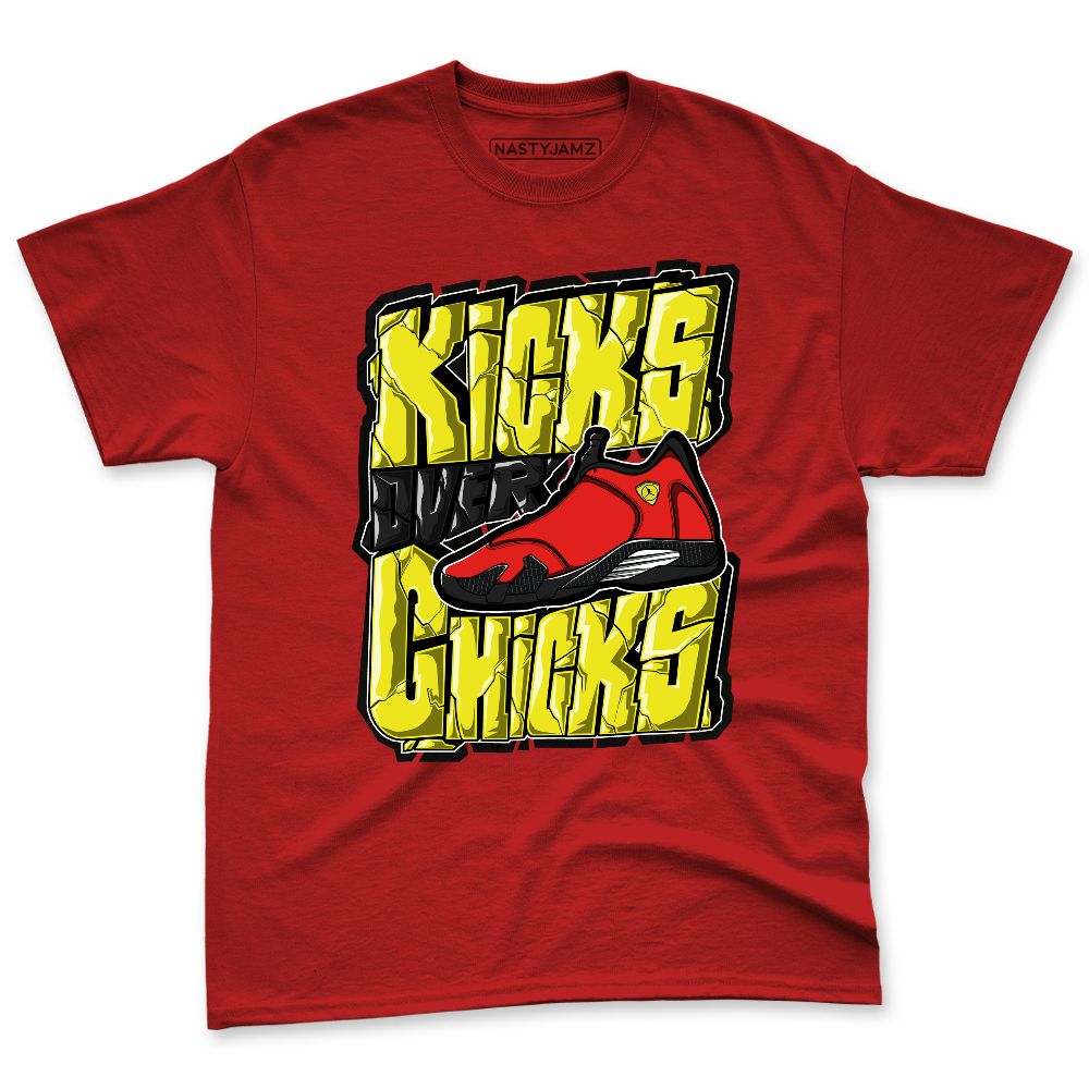 Ferrari-14s-NastyJamz-Premium-T-Shirt-Match-Kicks-Over-Chicks