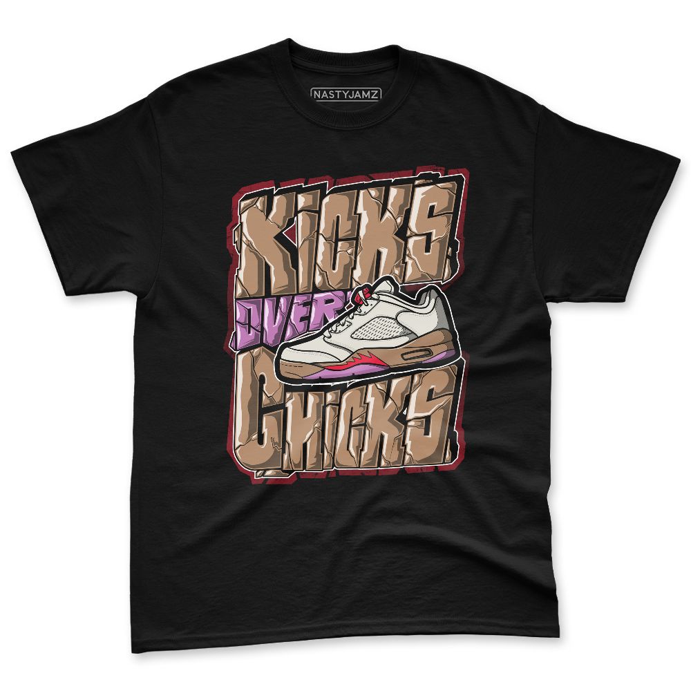 Low-Peanut-Butter-Jelly-5s-NastyJamz-Premium-T-Shirt-Match-Kicks-Over-Chicks