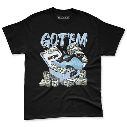 Air-Foamposite-Psychic-Blue-NastyJamz-Premium-T-Shirt-Match-Dollar-Sneaker-Box