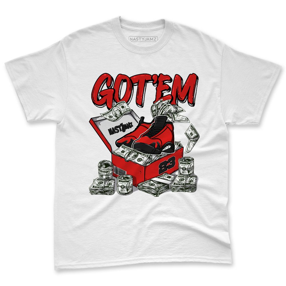 Ferrari-14s-NastyJamz-Premium-T-Shirt-Match-Dollar-Sneaker-Box