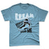 Air-Foamposite-Psychic-Blue-NastyJamz-Premium-T-Shirt-Match-Kream-Sneaker