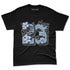 Air-Foamposite-Psychic-Blue-NastyJamz-Premium-T-Shirt-Match-23-Floral