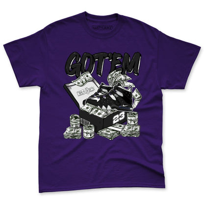 AM-CB-94-Black-Pure-Purple-NastyJamz-Premium-T-Shirt-Match-Dollar-Sneaker-Box