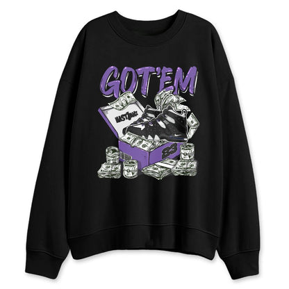 AM-CB-94-Black-Pure-Purple-NastyJamz-Sweatshirt-Match-Dollar-Sneaker-Box