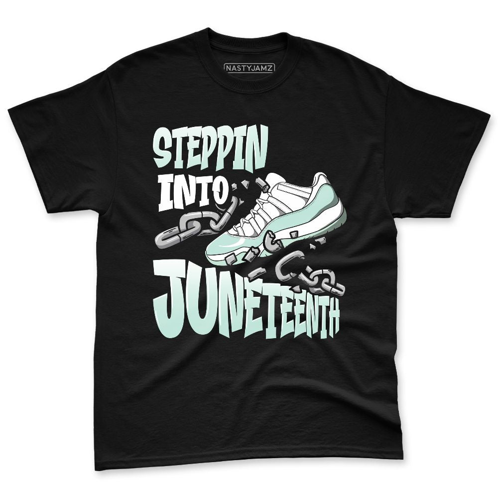 Low-Igloo-11s-NastyJamz-Premium-T-Shirt-Match-Steppin-Into-Juneteenth