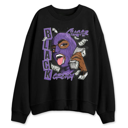 AM-CB-94-Black-Pure-Purple-NastyJamz-Sweatshirt-Match-No-Sugar-No-Cream