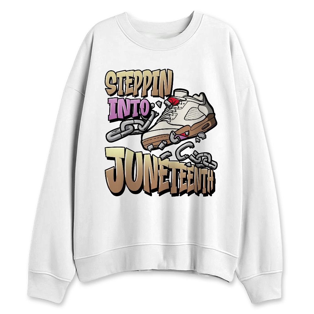 Low-Peanut-Butter-Jelly-5s-NastyJamz-Sweatshirt-Match-Steppin-Into-Juneteenth