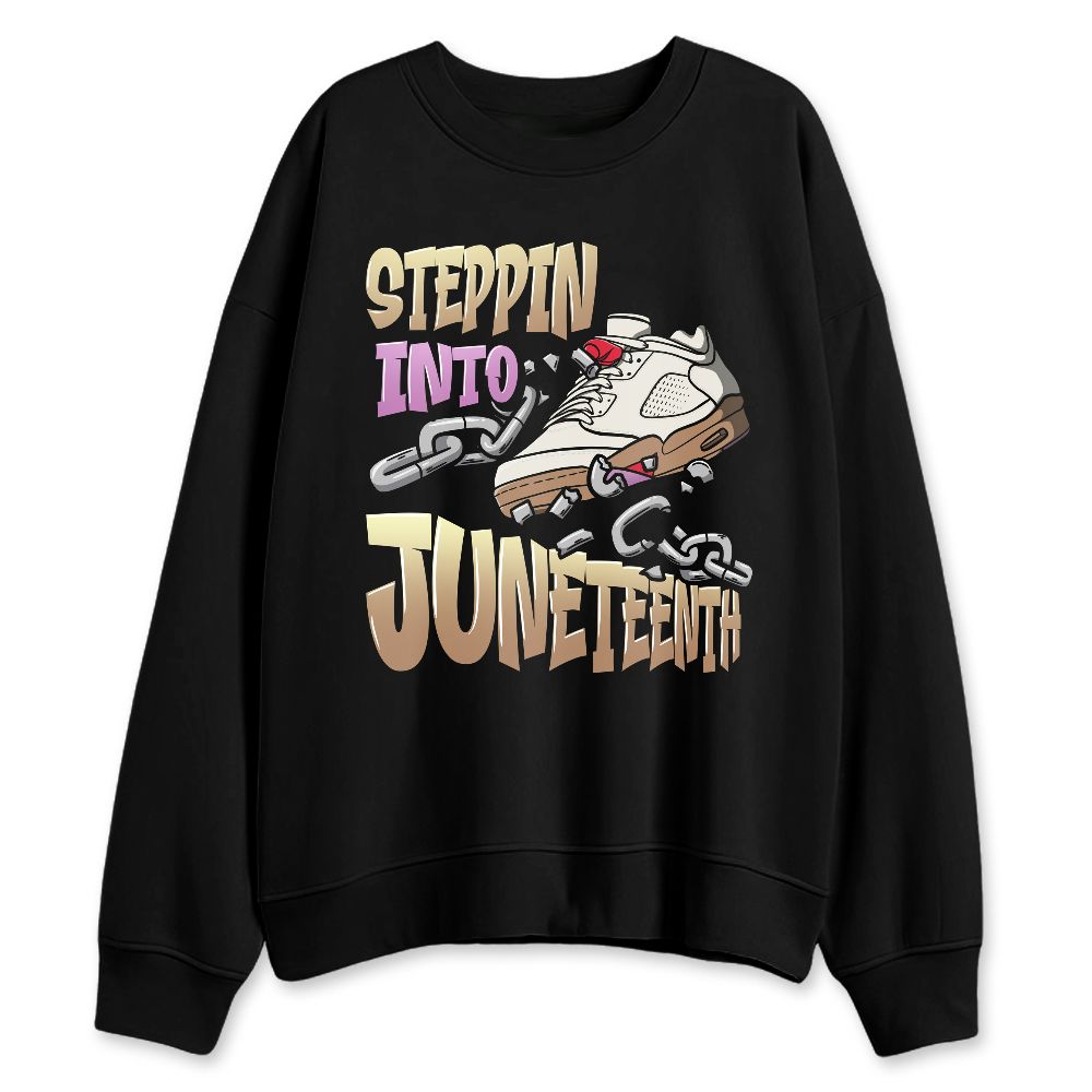 Low-Peanut-Butter-Jelly-5s-NastyJamz-Sweatshirt-Match-Steppin-Into-Juneteenth