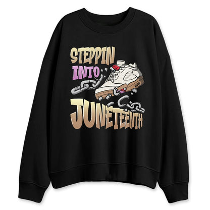 Low-Peanut-Butter-Jelly-5s-NastyJamz-Sweatshirt-Match-Steppin-Into-Juneteenth