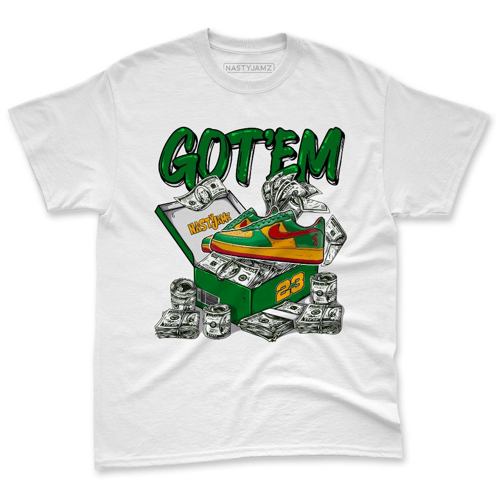 AF-1-Low-Lucky-Green-NastyJamz-Premium-T-Shirt-Match-Dollar-Sneaker-Box