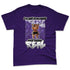 AM-CB-94-Black-Pure-Purple-NastyJamz-Premium-T-Shirt-Match-BER-Damaged-But-Real