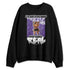 AM-CB-94-Black-Pure-Purple-NastyJamz-Sweatshirt-Match-BER-Damaged-But-Real