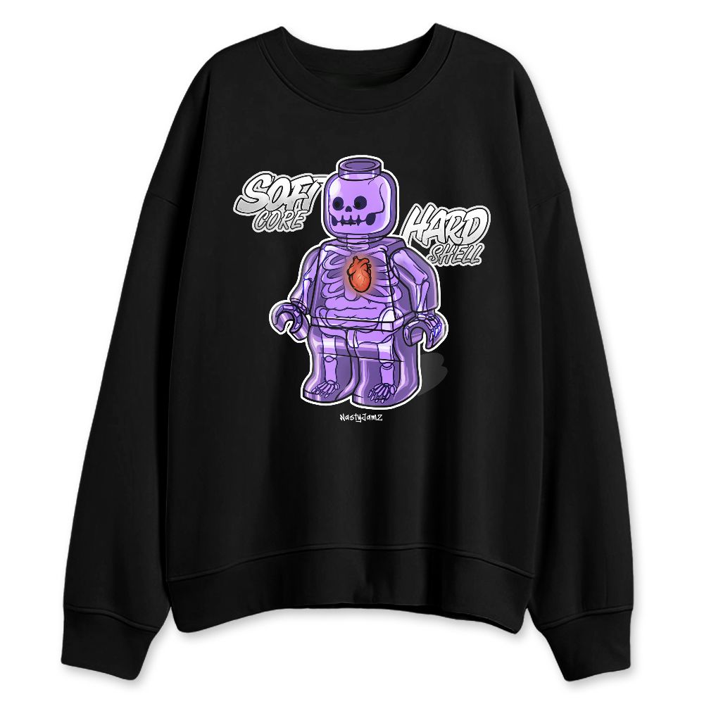AM-CB-94-Black-Pure-Purple-NastyJamz-Sweatshirt-Match-Glowing-Heart-Inside