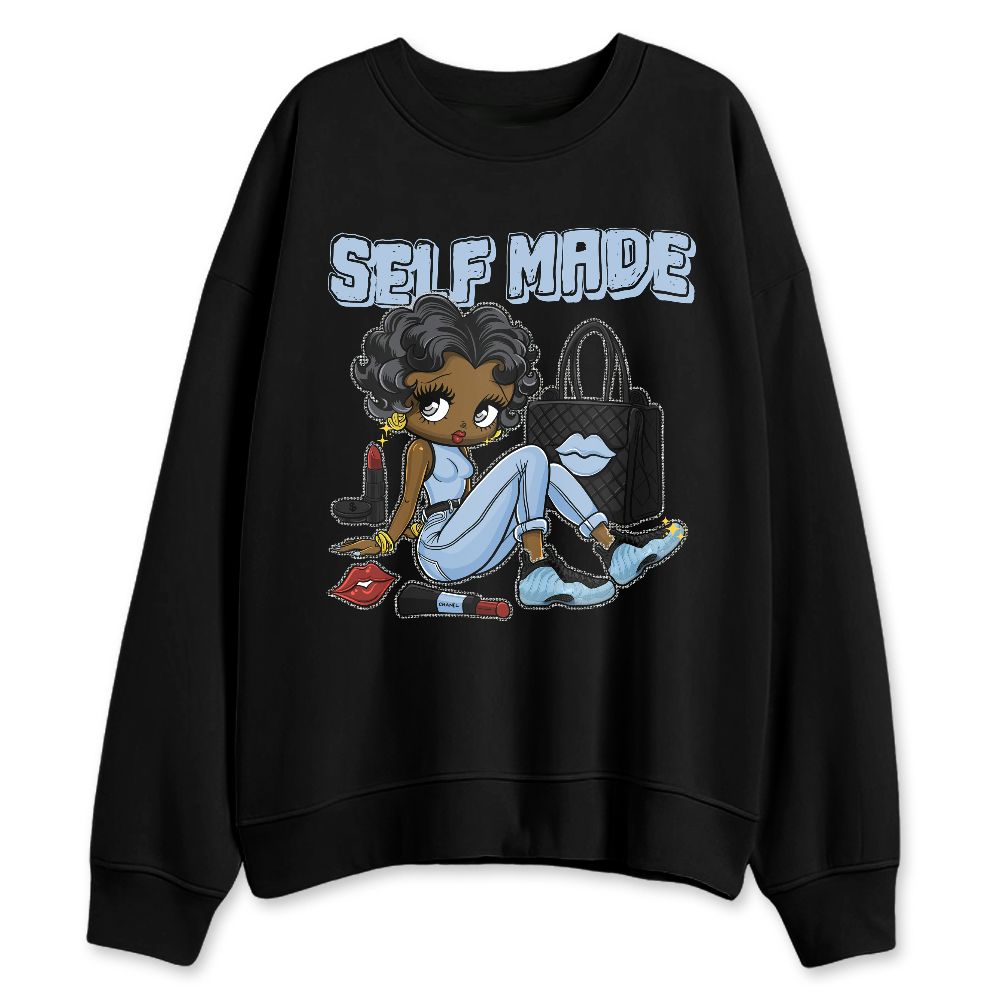 Air-Foamposite-Psychic-Blue-NastyJamz-Sweatshirt-Match-Sneaker-Girl-Selfmade
