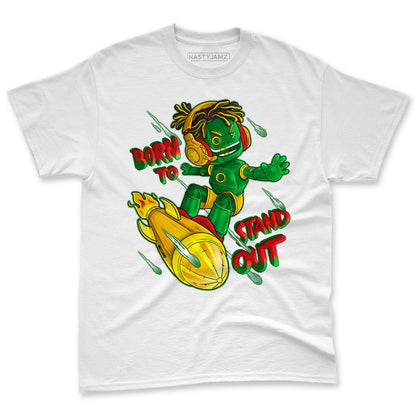 AF-1-Low-Lucky-Green-NastyJamz-Premium-T-Shirt-Match-Born-To-Stand-Out
