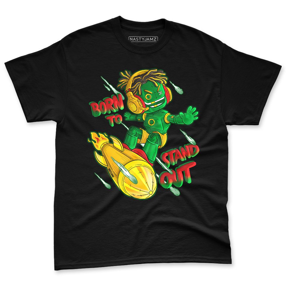 AF-1-Low-Lucky-Green-NastyJamz-Premium-T-Shirt-Match-Born-To-Stand-Out