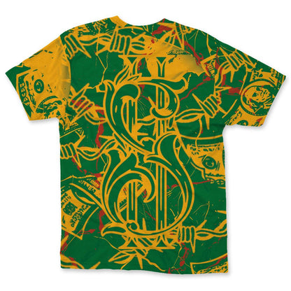 AF-1-Low-Lucky-Green-NastyJamz-T-Shirt-Match-Tough-People-Never-Fall-All-Over-Print